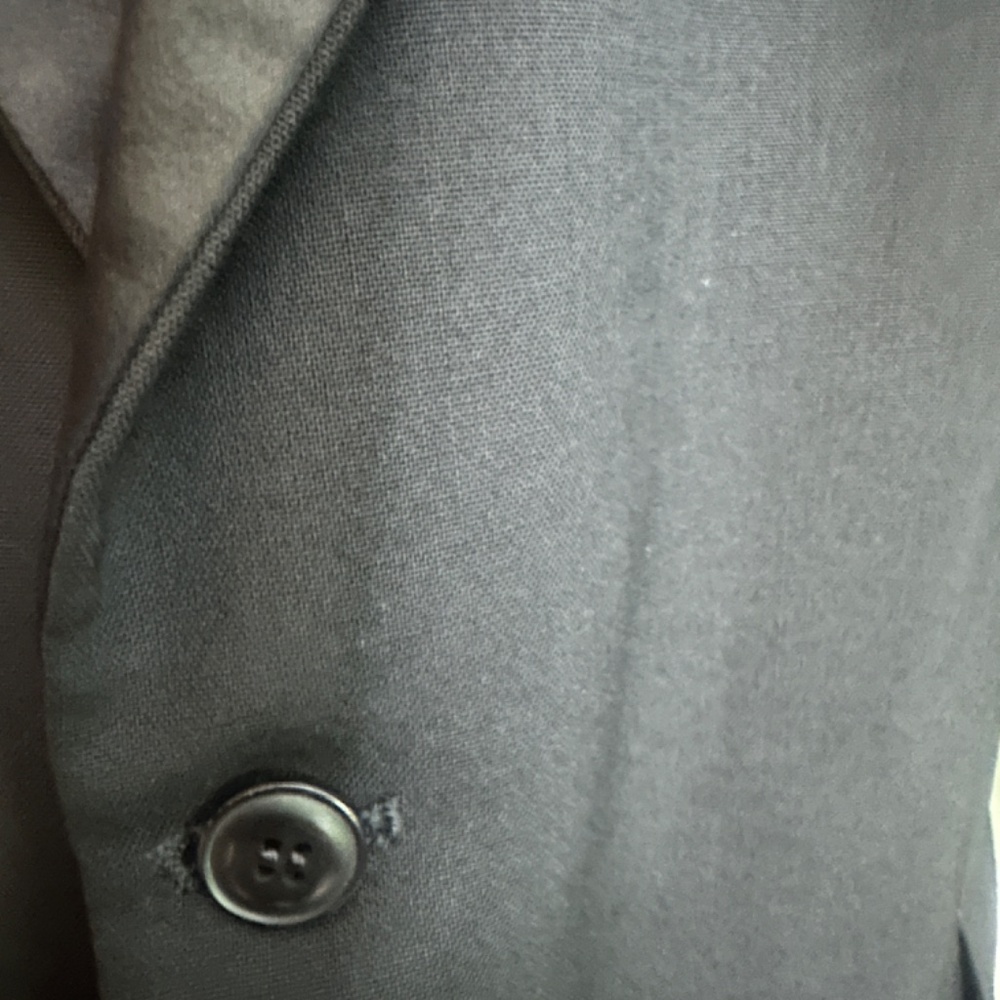 After Six Peak Lapel Tuxedo Jacket 46XL Gently worn Wool blend no fabric tag - Picture 2 of 6